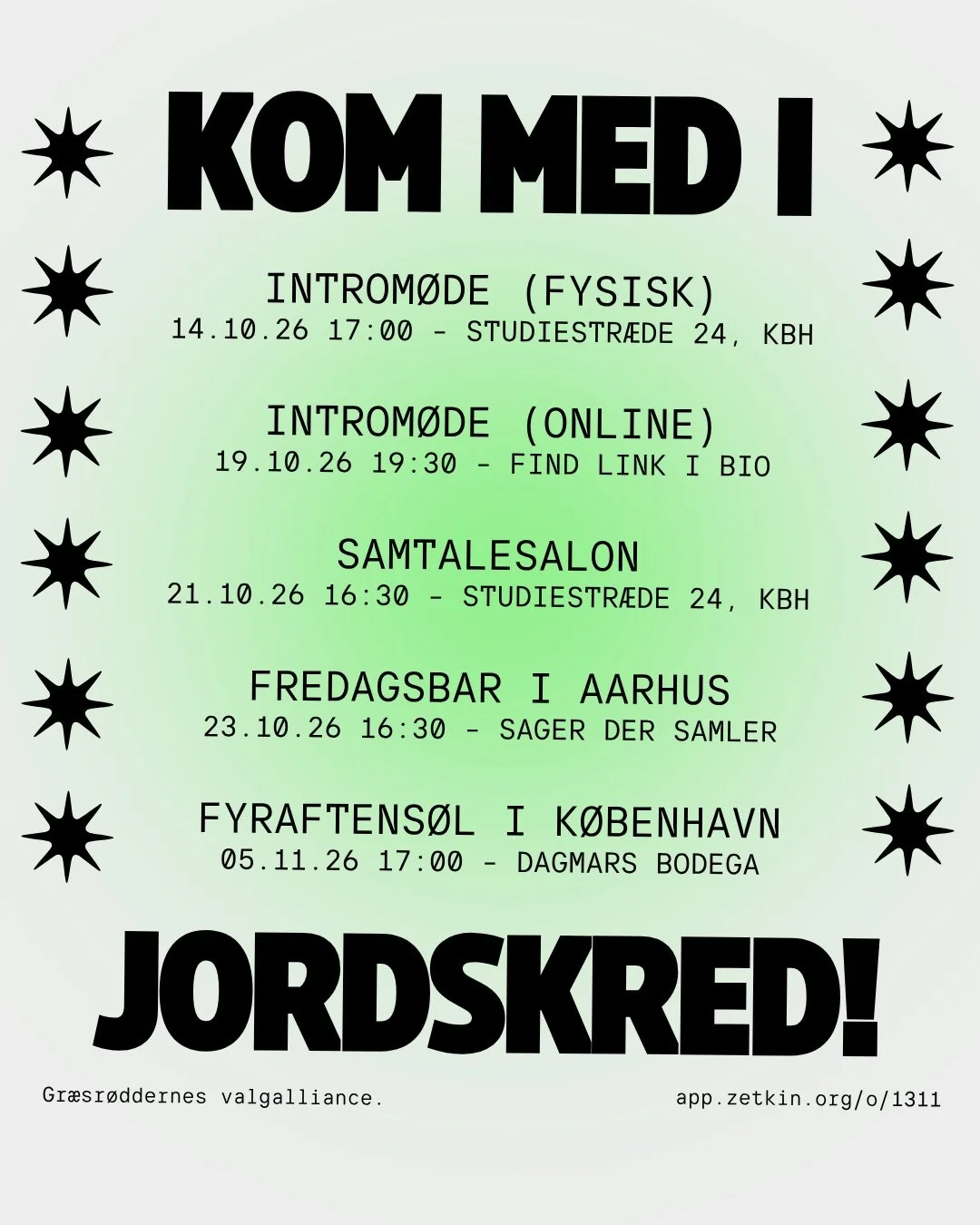 Opslag fra Jordskreds Instagram